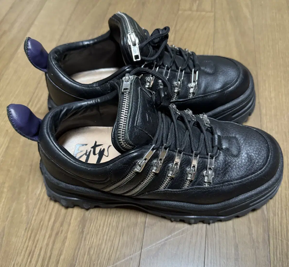 靴 Eytys Angel stash Eytys Black Angel Stash Sneakers Eytys